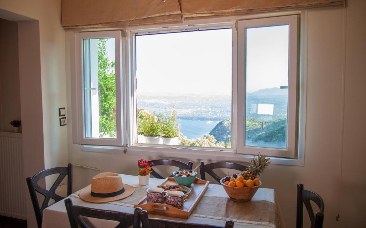 Lorantina Sea View Holiday House In Corfu - Near Barbati Beach Spartylas Buitenkant foto