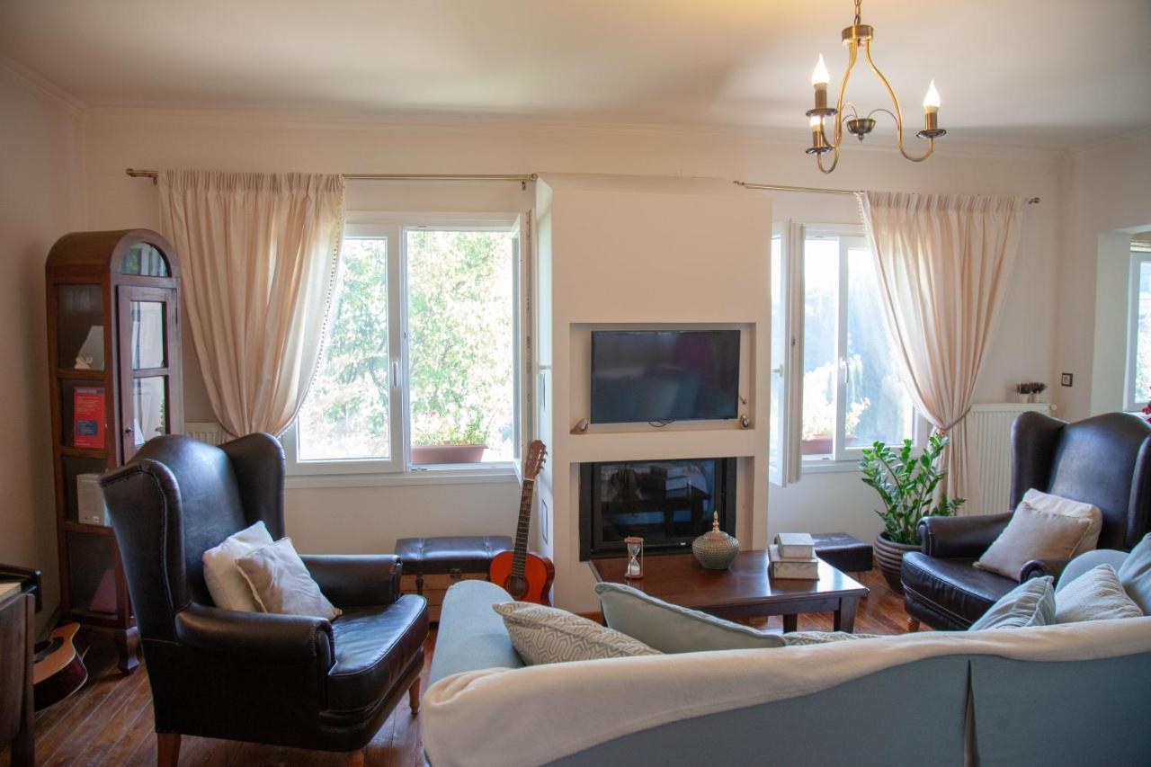 Lorantina Sea View Holiday House In Corfu - Near Barbati Beach Spartylas Buitenkant foto