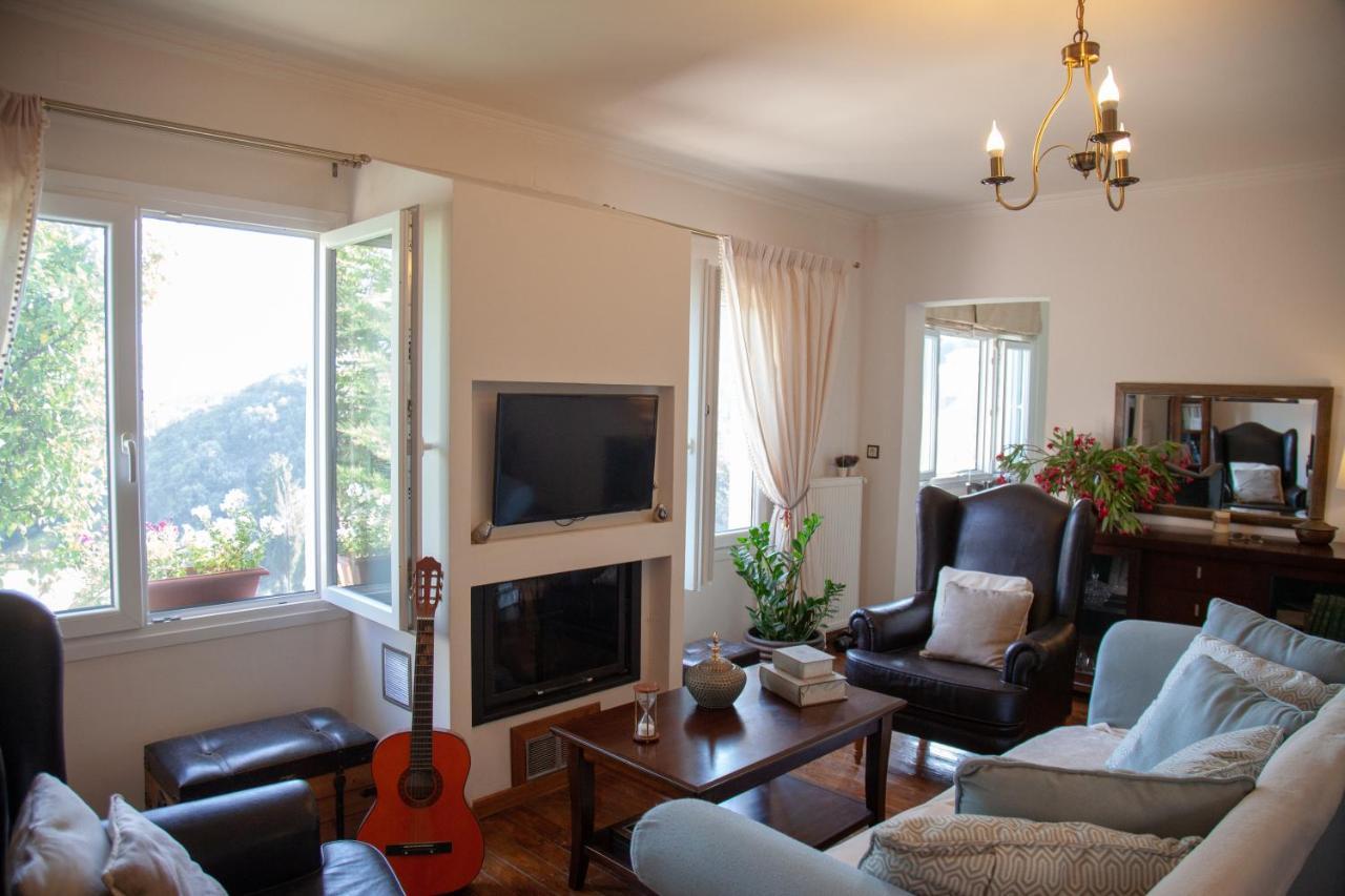 Lorantina Sea View Holiday House In Corfu - Near Barbati Beach Spartylas Buitenkant foto