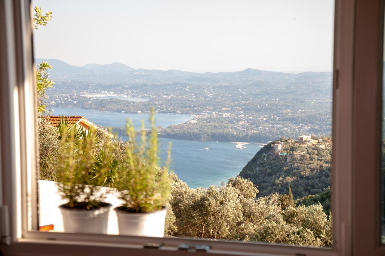 Lorantina Sea View Holiday House In Corfu - Near Barbati Beach Spartylas Buitenkant foto