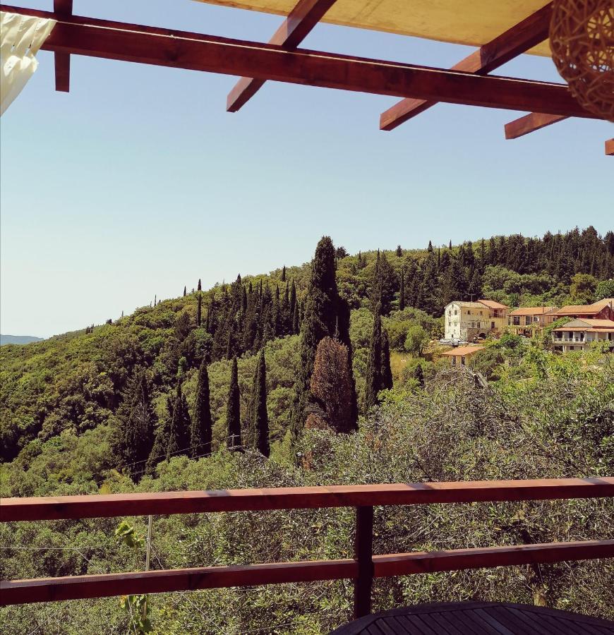 Lorantina Sea View Holiday House In Corfu - Near Barbati Beach Spartylas Buitenkant foto