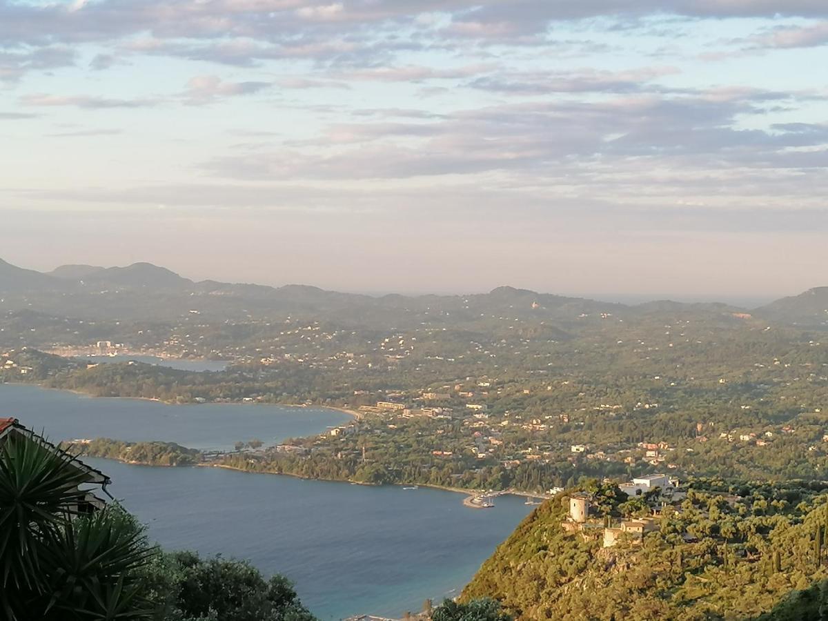 Lorantina Sea View Holiday House In Corfu - Near Barbati Beach Spartylas Buitenkant foto