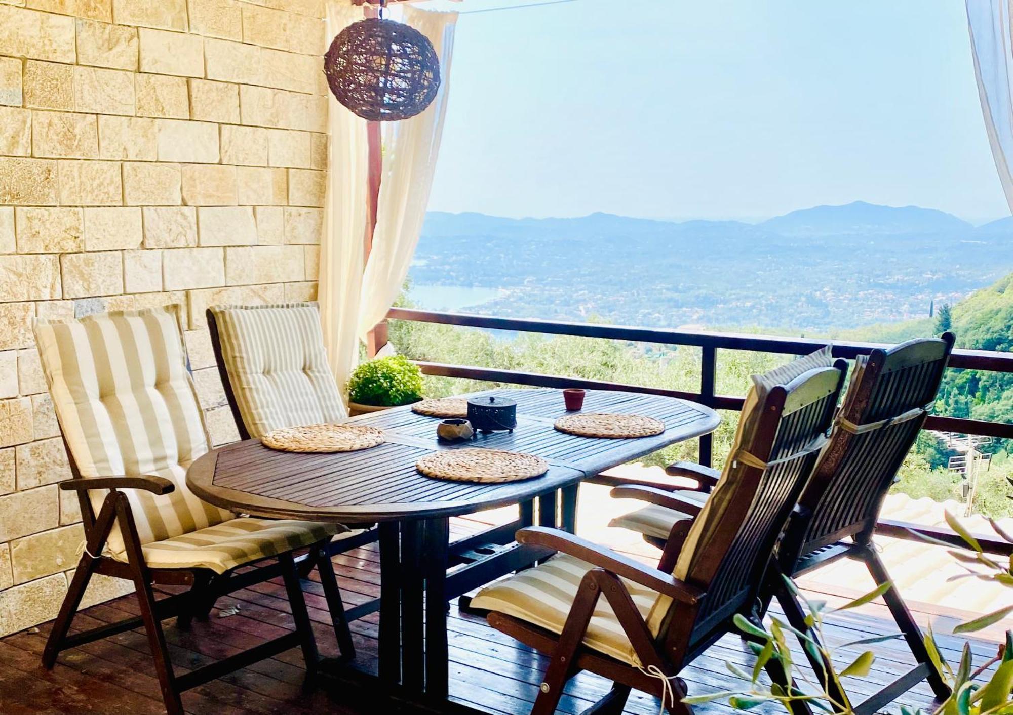 Lorantina Sea View Holiday House In Corfu - Near Barbati Beach Spartylas Buitenkant foto