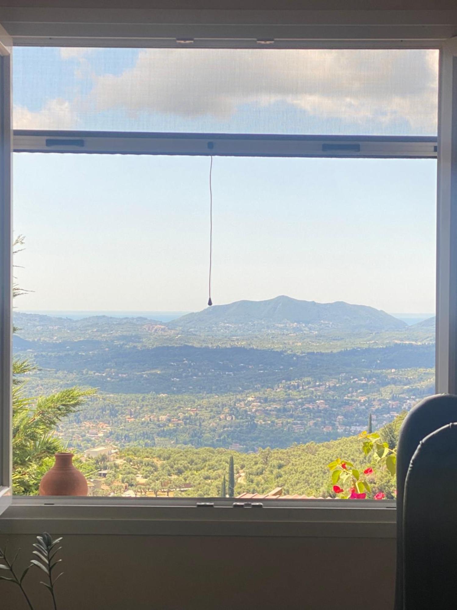 Lorantina Sea View Holiday House In Corfu - Near Barbati Beach Spartylas Buitenkant foto
